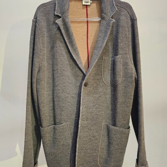 Club Knit Casual Cardigan-Style Overcoat - Picture 5 of 5